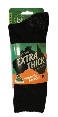 Bamboo Textiles Aussie Extra Thick Socks
