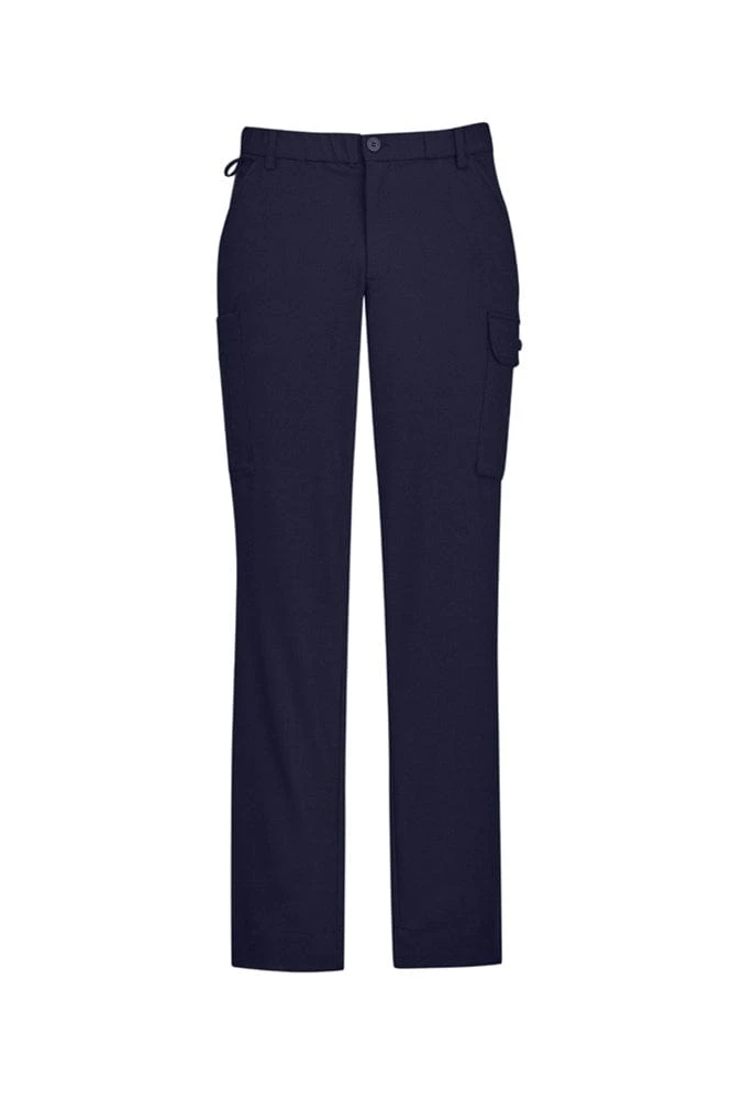 Fashion Biz BizCare Mens Comfort Waist Flat Front Pant - Image 2