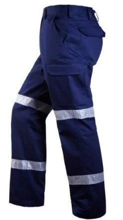Ritemate Cargo Trouser 3M Tape (Navy)