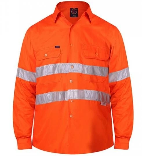 Ritemate Mens Open Front L/S 3M Tape