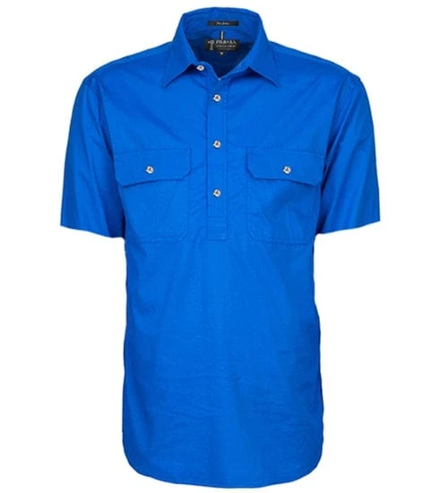 Ritemate Mens Pilbara Closed Front Short Sleeve Shirt - Image 3