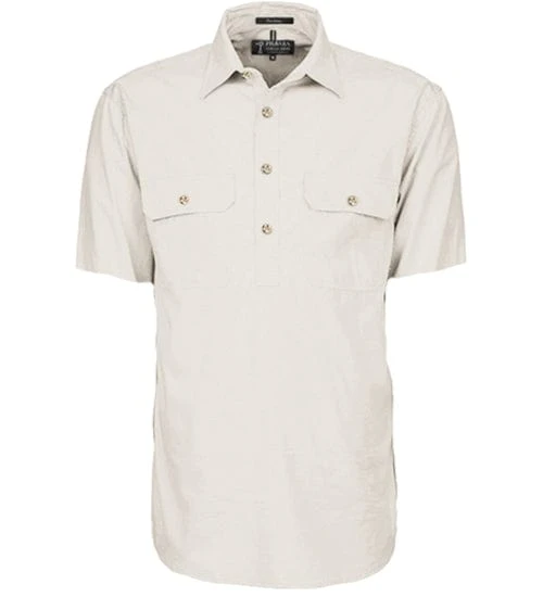 Ritemate Mens Pilbara Closed Front Short Sleeve Shirt - Image 8