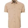 Ritemate Mens Pilbara Open Front S/S Shirt