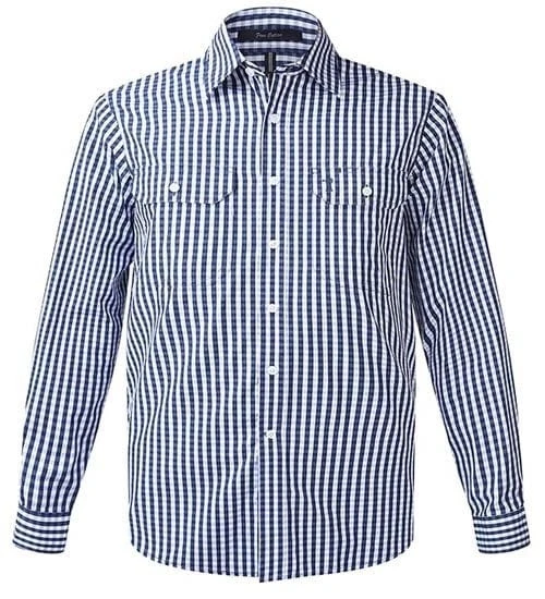 Ritemate Mens Pilbara Check L/S Shirt 2 Ritemate Mens Pilbara Check L/S Shirt - Image 2