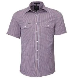 Ritemate Pilbara Men's S/S Shirt, Double Pockets