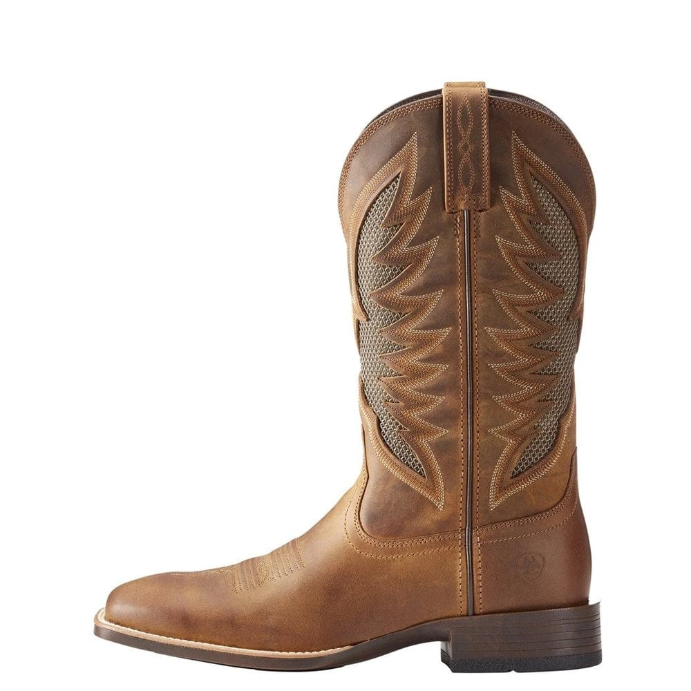Ariat Mens VentTek Ultra Distressed Brown Boot 2 Ariat Mens VentTek Ultra Distressed Brown Boot - Image 2