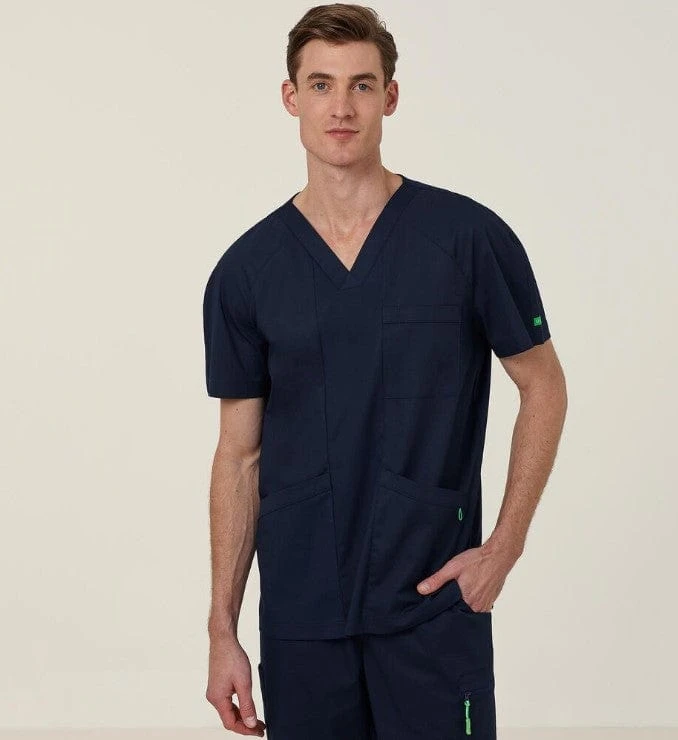 NNT Unisex Carl V Neck Scrub Top - Image 5