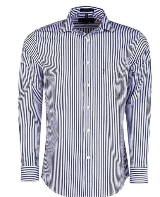 Ritemate Pilbara Mens Long Sleeve Shirt Single Pocket - Image 2