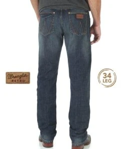 Wrangler Mens Slim Straight Jean
