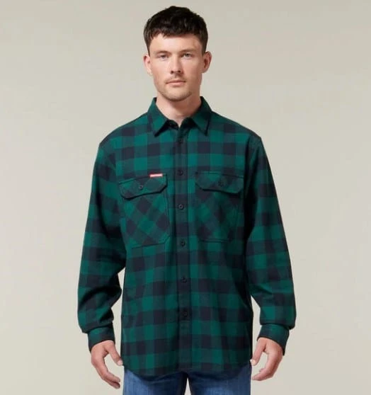 Hard Yakka Check Flannelette Shirt 3 Hard Yakka Check Flannelette Shirt - Image 3
