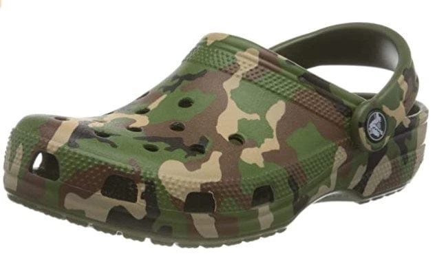 Crocs Classic Printed Camo Clog - Army Green 2 Crocs Classic Printed Camo Clog - Army Green - Image 2