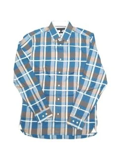 Tommy Hilfiger Mens Combo Check RF Shirt