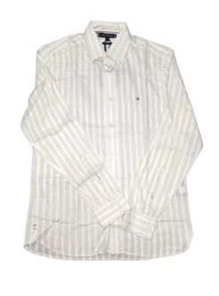 Tommy Hilfiger Mens Combo Stripe RF Shirts