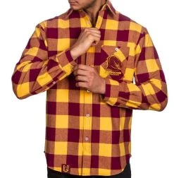 Ashtabula NRL Broncos 'Lumberjack' Flannel Shirt
