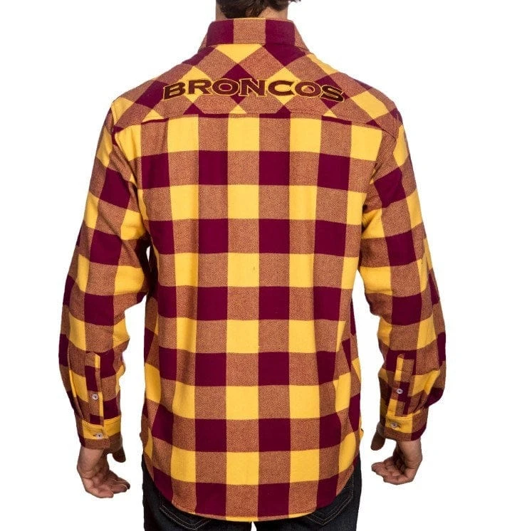 Ashtabula NRL Broncos 'Lumberjack' Flannel Shirt - Image 2