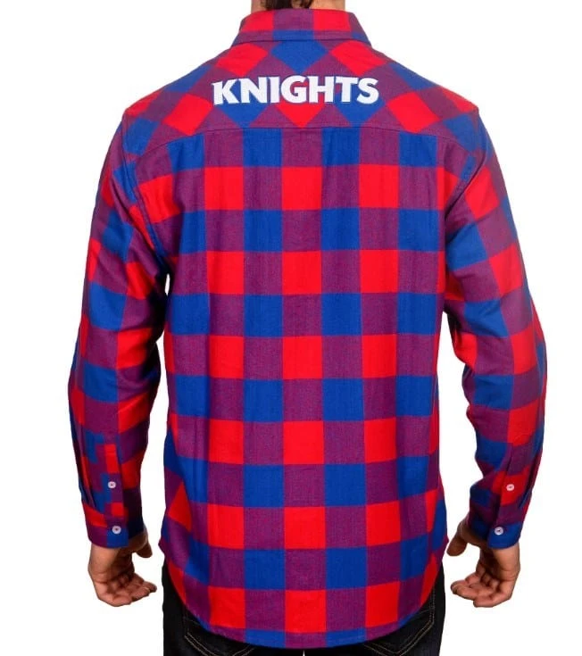 Ashtabula NRL Knights 'Lumberjack' Flannel Shirt 2 Ashtabula NRL Knights 'Lumberjack' Flannel Shirt - Image 2