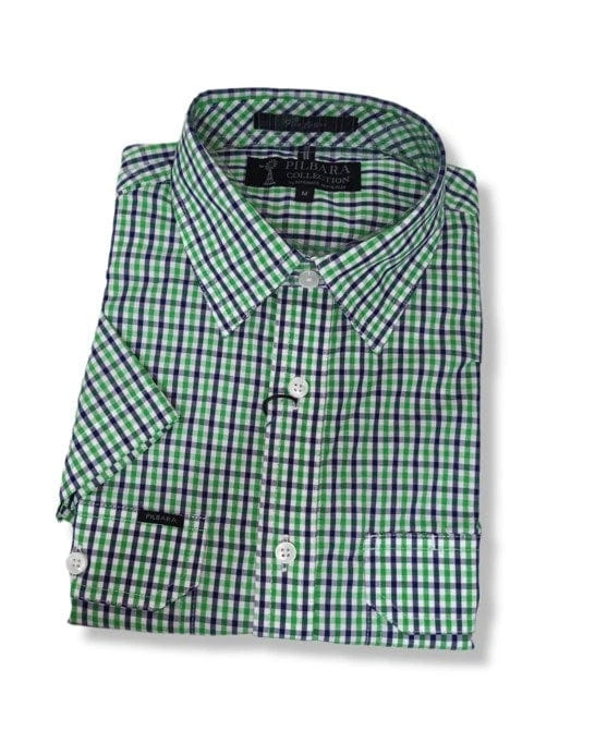 Pilbara Mens Check Dual Pocket Short Sleeve Shirt 4 Pilbara Mens Check Dual Pocket Short Sleeve Shirt - Image 4