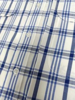 Alternative view of Bisley Mens Short Sleeve Large Check - Navy
