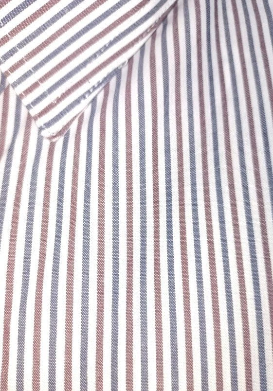 Pilbara Mens Stripe Dual Pocket Short Sleeve Shirt 3 Pilbara Mens Stripe Dual Pocket Short Sleeve Shirt - Image 3
