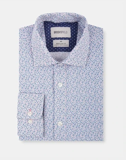 Brooksfield Big Mens Stretch Shirt 6 Brooksfield Big Mens Stretch Shirt - Image 6