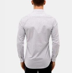 Alternative view of Brooksfield Mens Stretch Shirt - Pink