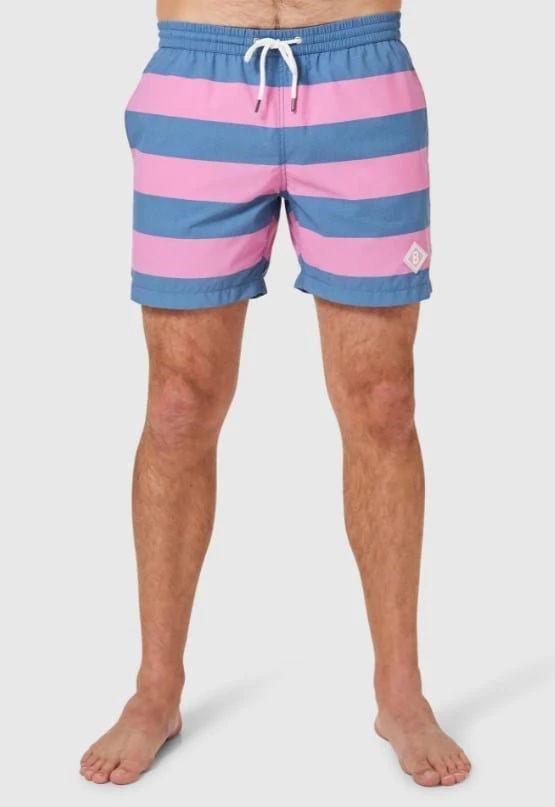 Blazer Mens Knox Block Stripe Swim Shorts - Image 2