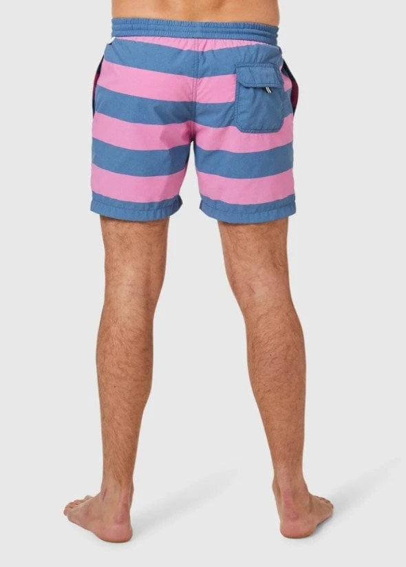Blazer Mens Knox Block Stripe Swim Shorts - Image 3