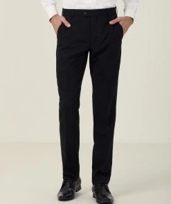 NNT Mens Dobby Stretch Slim Leg Pant