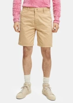 Scotch & Soda Mens Stuart Garment-dyed Pima Cotton