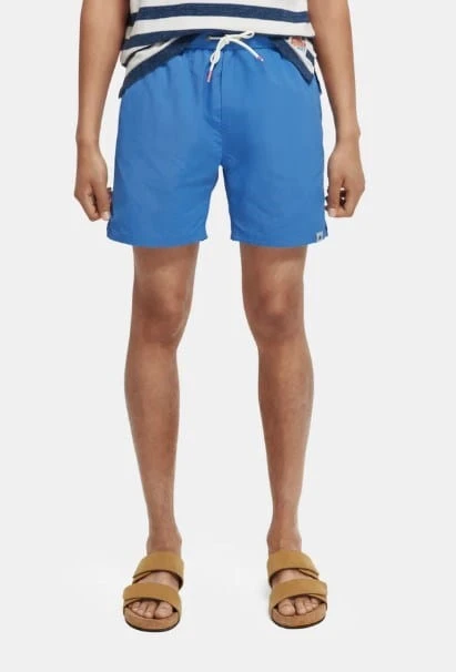 Scotch & Soda Mens Mid-length Swim Short 1 Scotch & Soda Mens Mid-length Swim Short