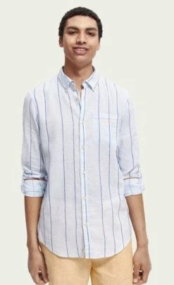 Scotch & Soda Regular Fit Yarndyed