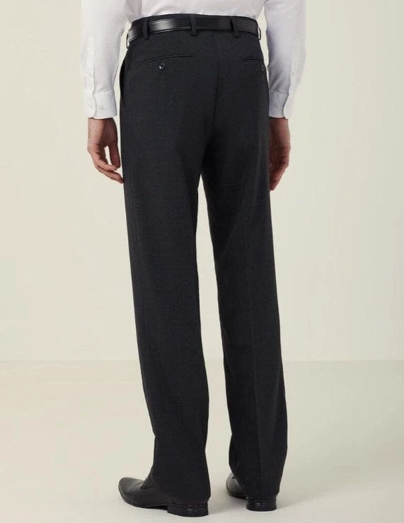 NNT Mens Stech Wool Blend Flat Front Pant 2 NNT Mens Stech Wool Blend Flat Front Pant - Image 2