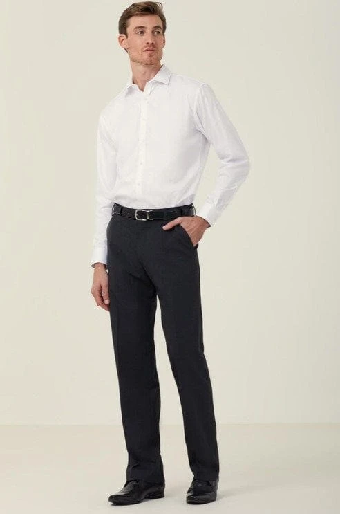 NNT Mens Stech Wool Blend Flat Front Pant 3 NNT Mens Stech Wool Blend Flat Front Pant - Image 3