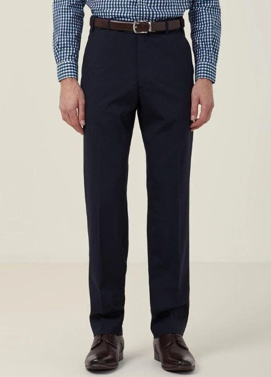 NNT Mens Stech Wool Blend Flat Front Pant 4 NNT Mens Stech Wool Blend Flat Front Pant - Image 4