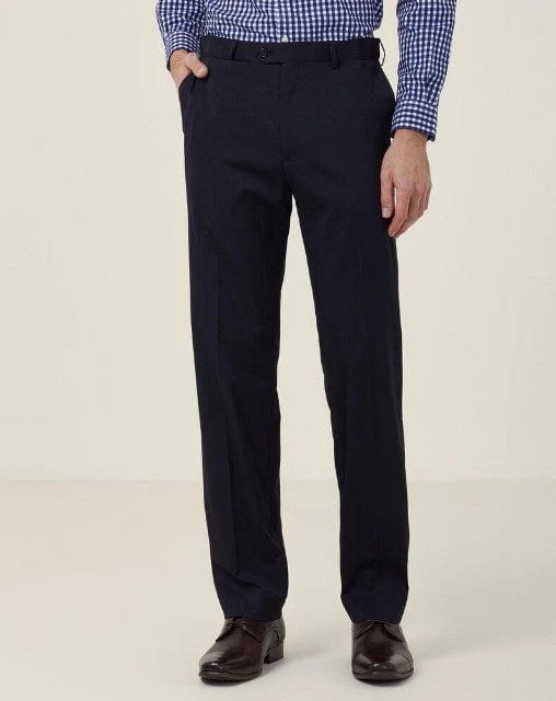 NNT Mens Poly Viscose Stretch Twill Secret Waist Pant