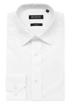 Boston Mens Liberty Business 5WT White Shirt