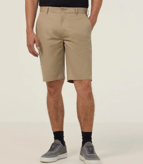 NNT Mens Stretch Cotton Chino Shorts