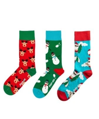 Fooot-Ies Holiday Holidays 3 Pack Gift Box - Image 2