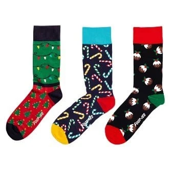 Fooot-Ies Holiday Tree 3 Pack Gift Box Regular Price - Image 2