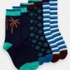 Scotch & Soda Mens Printed Socks