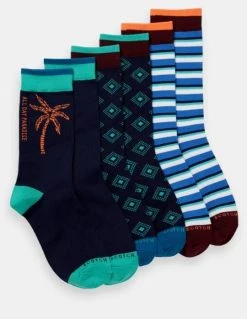 Scotch & Soda Mens Printed Socks