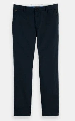 Scotch & Soda Mens Stuart Regular Slim Fit Chinos