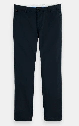 Scotch & Soda Mens Stuart Regular Slim Fit Chinos