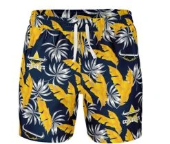 Ashtabula Mens Cowboys Paradise Volley Swim Shorts