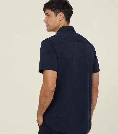 NNT Mens Antibacterial Jersey Coatsworth Short Sleeve Shirt 2 NNT Mens Antibacterial Jersey Coatsworth Short Sleeve Shirt - Image 2