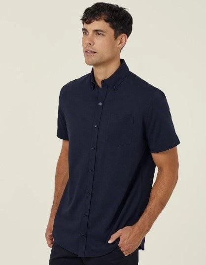 NNT Mens Antibacterial Jersey Coatsworth Short Sleeve Shirt 3 NNT Mens Antibacterial Jersey Coatsworth Short Sleeve Shirt - Image 3