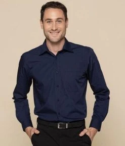 Gloweave Nicholson Premium Poplin Long Sleeve Shirt