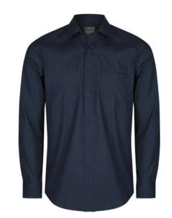 Alternative view of Gloweave Nicholson Premium Poplin Long Sleeve Shirt