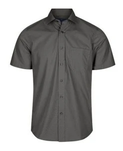 Alternative view of Gloweave Mens Nicholson Premium Poplin Short Sleeve Shirt