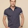 Gloweave Mens Smith End On End Short Sleeve Shirt